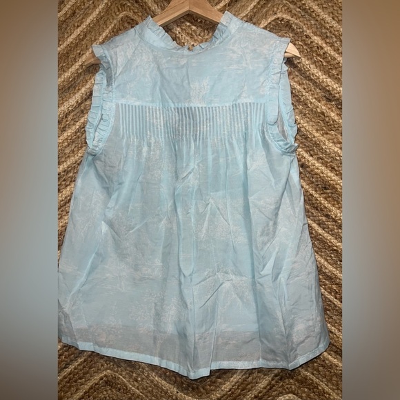 Biltmore Women's Sleeveless Ruffle Tank
Top,Light Blue,Size M,Brand New, NWT - Picture 4 of 9